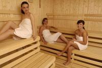 A Hotel Marina szaunája Balatonfüreden